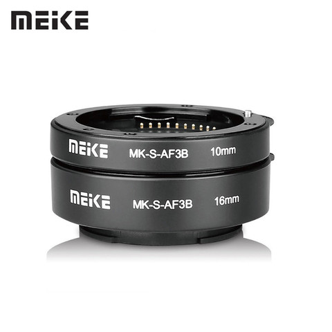 Meike Auto Focus Macro Extension Tube Ring for Sony E-Mount A6300 A6500 A6000 A7 A7II A7III A7SII NEX-7 NEX-6 NEX5R NEX-3N NEX-5 ► Photo 1/5