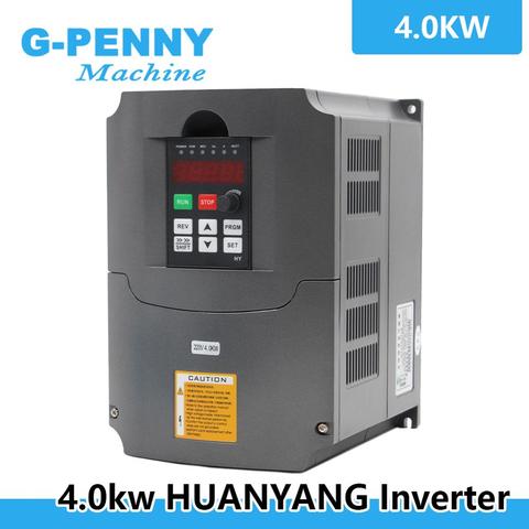 220v 4.0kw VFD Variable Frequency Drive VFD / Inverter 1HP or 3HP Input 3HP Output 380v frequency inverter ► Photo 1/6