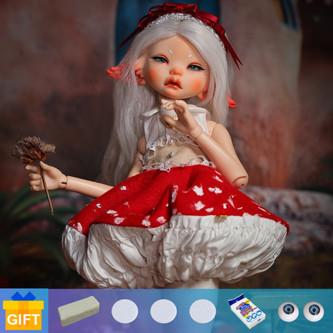 Doll BJD Shuga Fairy Yaho Dust of Doll Coti 1/6 fantasy head cosmetics dolls professional makeup Toy Gifts movable joint doll ► Photo 1/6
