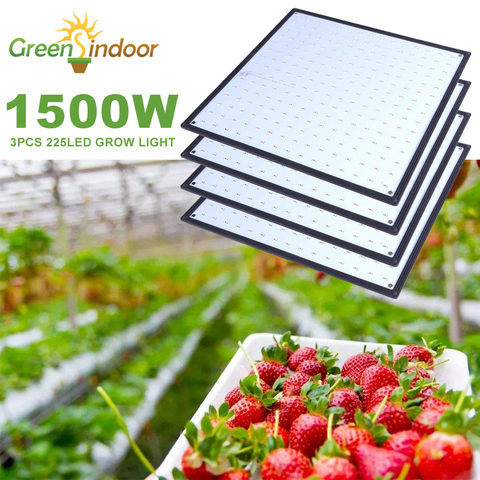 1500W LED Grow Light 1000W Led Grow Lamp For Plants Full Spectrum Fitolampy Fitolamp Indoor Tent Phyto 500W 225Led Flower Seed ► Photo 1/6