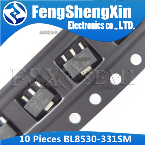 10PCS BL8530-331SM SOT-89 E33 BL8530-331 BL8530 SOT89     PFM STEP-UP DC/DC CONVERTER WITH HIGH EFFICIENCY AND LOW NOISE ► Photo 1/1