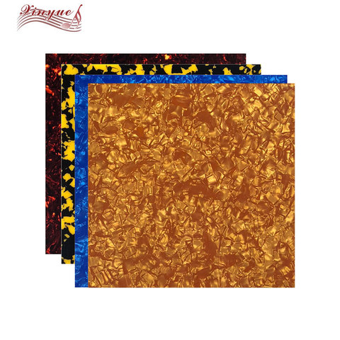 Pleroo 24cm x 22cm Quality Acoustic Guitar Pickguard Celluloid Material Blank Sheet Self-Adhesive Scratch Plate ► Photo 1/6