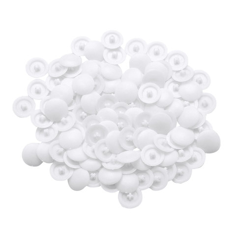 100pc 11/17mm Screw Caps Plastic Self-Tapping Screw Hole Cap Covers for Flat Phillips Screw Lids Furniture Fittings ► Photo 1/6