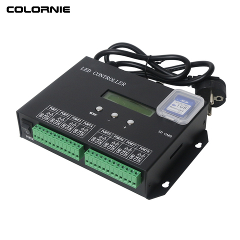 Programmable Controller RGBW Strip Led Controller RGB Pixel Controller PC Artnet DMX Controller DMX512 controlador ► Photo 1/6