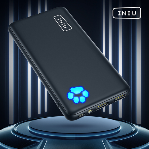INIU Upgraded Mini Power Banks 10000mAh 3A Portable Charger Powerbank Fast  Charging External Battery Pack For iPhone 12 Xiaomi 9 - Price history &  Review, AliExpress Seller - INIU Official Store