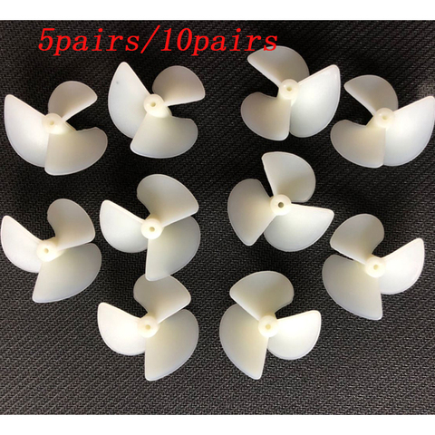 CW CCW 2*36mm Propellers 28/36/42mm Diameter 3 Blades Three-Leaf Electric Nylon Props/Paddle fr DIY Boats Models 2mm Shafts ► Photo 1/6