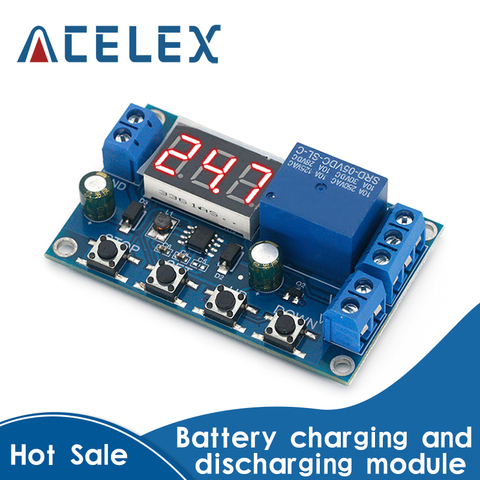 Battery Charge/Discharge Module Integrated Voltmeter Undervoltage/Overvoltage Protection Timing Charge/Discharge Communication ► Photo 1/6