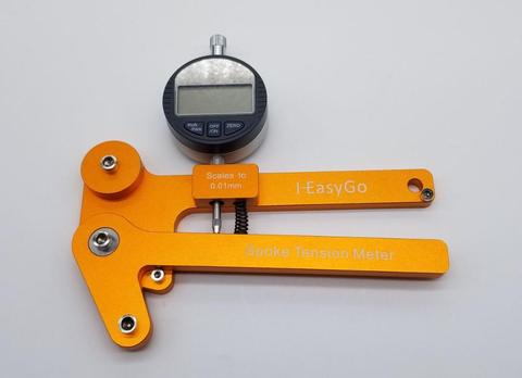 Spoke tension tester Digital Scale 0.01mm Bike Indicator Attrezi Meter Tensiometer Bicycle Spoke Tension Wheel Builders Tool ► Photo 1/5