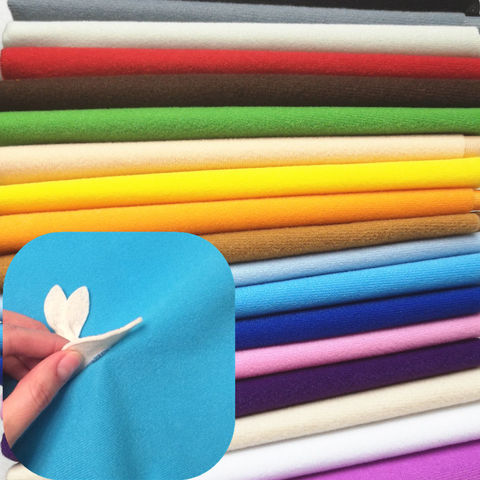 Half Meter Multi-Colors Fleece Fabric Tilda Plush Cloth for Stuff Toys Dolls Sewing Knitted Velvet Loop Fabrics can Hook Tissue ► Photo 1/4