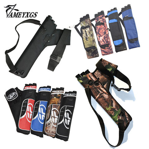 1pc Archery Quiver 3 Tubes Arrow Quiver Tube Arrow Holder Portable Strape Hunting Bag Hunting Archery Accessories ► Photo 1/1