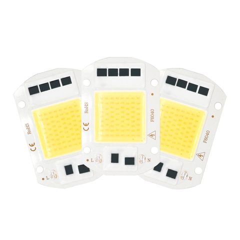 AC220V 5W 10W 20W 30W 50W Lámpara LED COB chip Engine Smart IC Chips For DIY LED Floodlight Spotlight Lamp ► Photo 1/6