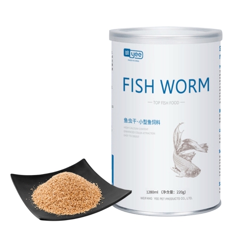 1 Can 1280ml/500ml Guppy Aquarium Fish Food Natural High Protein Fishing Baits ► Photo 1/6