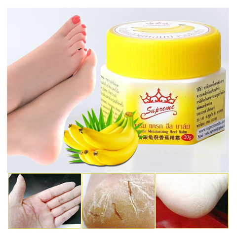 1PC Natural Banana Oil Dead Skin Remover Fast Repair Foot Cream Skin Care Product Anti-Drying Crack Strong Effective Cream TSLM2 ► Photo 1/6