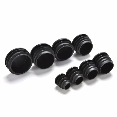 10Pcs/lot Plastic Furniture Leg Plug Blanking End Cap Bung For Round Pipe Tube Out Diameter: 16/19/22/25/28/30/32/35mm ► Photo 1/5