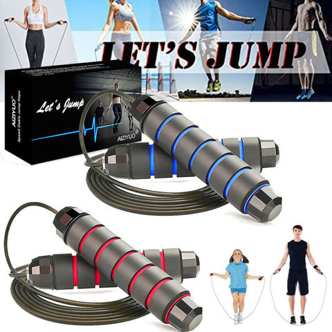 2022 High Speed Jump Rope Steel Wire Rope for Boxing MMA Training Gym Fitness ► Photo 1/6