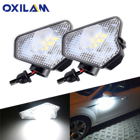 2Pcs Car LED Under Side Mirror Light Puddle Lamp for Mercedes Benz W176 X156 W204 W212 W246 W117 W218 W219 W209 W221 C117 W242 ► Photo 1/6