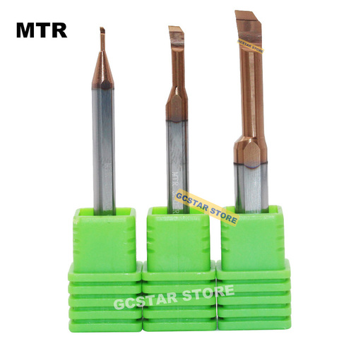 Solid Carbide Boring Cutter MTR MTR2R0.15 L10 MTR3R0.2 L15 MTR4R0.2 L15 MTR5R0.2 L22 MTR6R0.2 L22 small bores tools CNC Blade ► Photo 1/3