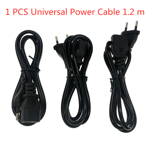 1200mm Universal Power Cable UK Plug / EU Plug / US Plug / AU Plug Speaker Connector for Desktop Printers Monitors computer ► Photo 1/3