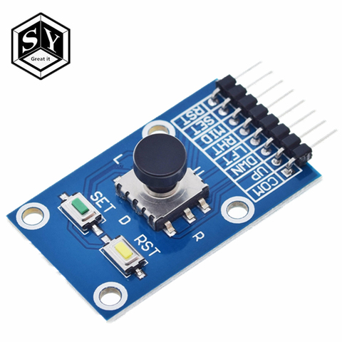 Five Direction Navigation Button Module for MCU AVR Game 5D Rocker Joystick Independent Keyboard for Arduino Joystick Module ► Photo 1/6