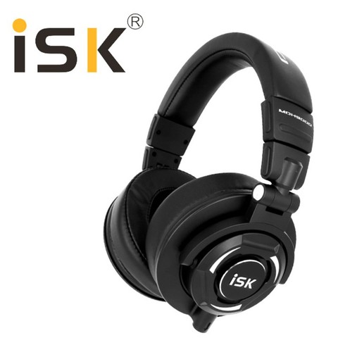 Original iSK MDH9000 monitor headphone HIFI headset computer karaoke headphones for DJ/audio mixing/recording studio monitoring ► Photo 1/4