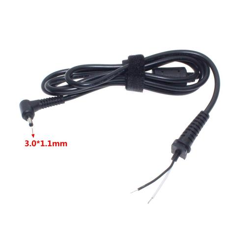 3.0*1.1mm 3.0 x 1.1mm DC Jack Power Charger Plug Connector with Cord / Cable for Asus Samsung Acer Ultrabook Adapter ► Photo 1/6