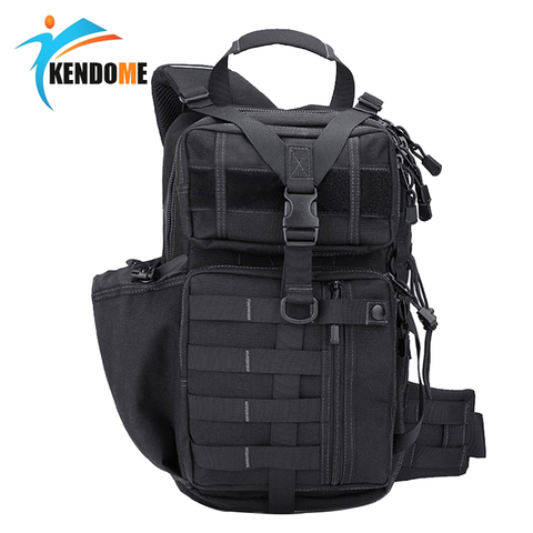 Top Quality Outdoor Sports Tactical Backpack For Camping Hiking Climbing Men's Backpack Nylon Bag Double Shoulder Bag ► Photo 1/6