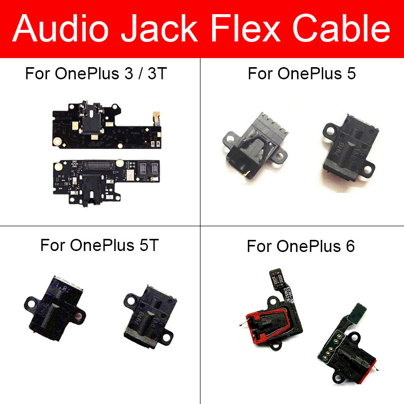 Audio Jack Board For Oneplus One Plus 3T 5T Earphone