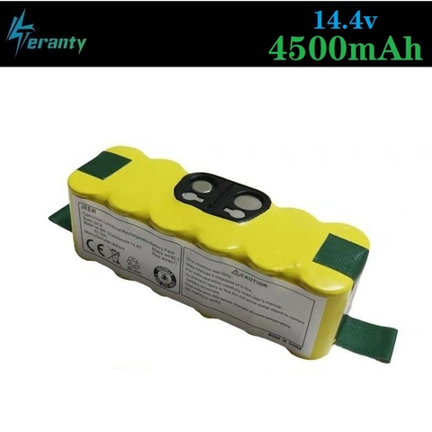 Upgrade Power 4500mAh 14.4v Replacement Battery Extended-for iRobot Roomba 500 600 700 800 Series Vacuum Cleaner 785 530 560 650 ► Photo 1/6