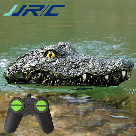 JJRC RC Boat Toy Crocodile Head Electric Simulation Vehicle Model Alligator Doll Children Remote Control Spoof Boat Toys VS V005 ► Photo 1/6