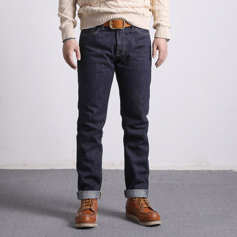 Raw Denim Jeans,  16oz Heavy Weight Indigo Selvage One WashedPants Sanforized Pants511XX-0009, Asian Size! Read Description! ► Photo 1/6