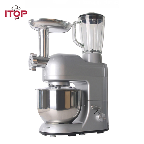 ITOP Professional Food Mixers Multi-functional Planetary Mixer Electric Egg Beater Sausage Machine Fruit Juicer Kneading IT-3972 ► Photo 1/6