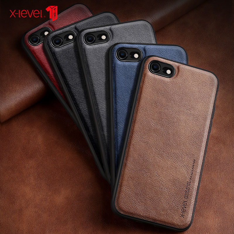 Leather For iPhone SE 2 2022 8 7 6 6s Plus Funda Original Shockproof Back Phone Cover Coque For iPhone 6 6s 7 8 - Price history & Review | AliExpress Seller - XLevel Official Store | Alitools.io
