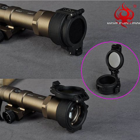 Element Airsoft Tactial Flashlight Surefir M600C Light  IR Infrared Filter Airsoft Surefir Weapons Light Cover NE04023 ► Photo 1/6