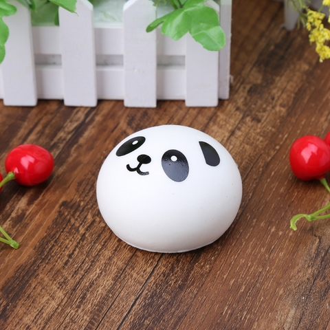 Squishy Panda Bun Stress Reliever Ball Slow Rising Decompression Toys Kids Toy ► Photo 1/6