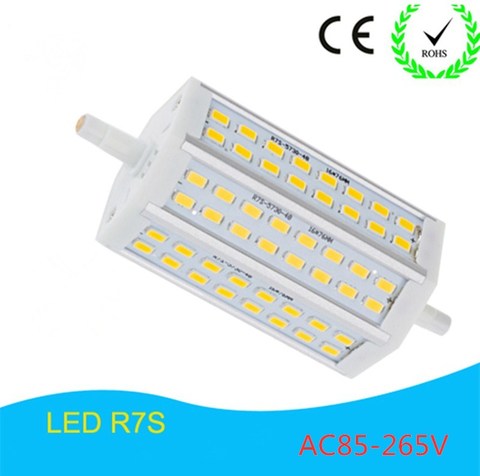 R7S LED 118mm 78mm 135mm 189mm 10W 20W 25W 30W 118mm dimmable led Bulb R7S light J118 lamp with fan AC110-240V 220V 230V 240V ► Photo 1/6