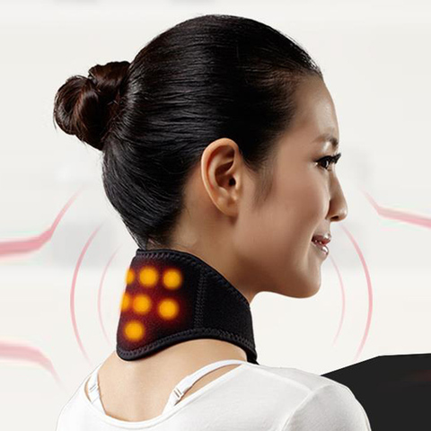 Spontaneous heat neck with magnetic therapy and health protection heat, cervical pain, neck stiffness of neck collar ► Photo 1/6