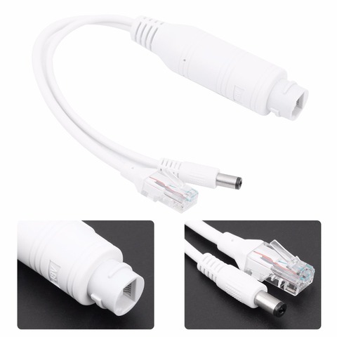 48V to 12V POE Splitter Waterproof Adapter Cable Power Supply Module POE Splitter Injector for IP Camera ► Photo 1/6