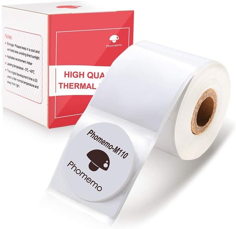 Phomemo High Quality Multi-Purpose Self-Adhesive Round Label for Phomemo M110 Clear picture and Fast Shipping Strong Adhesion ► Photo 1/6
