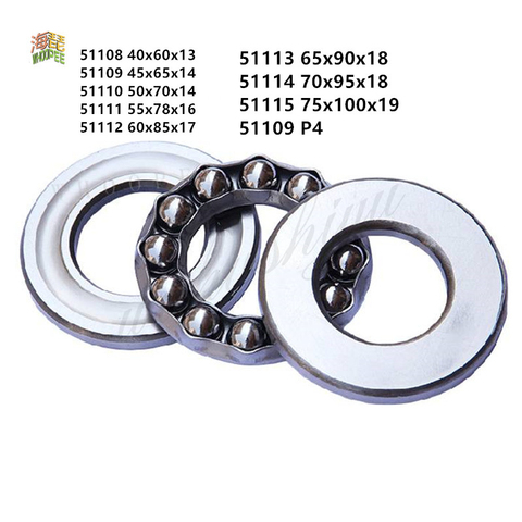 Free shipping 4pcs high quality plane thrust bearing 51108 51109 51110 51111 51112 51113 51114 51115 ► Photo 1/2