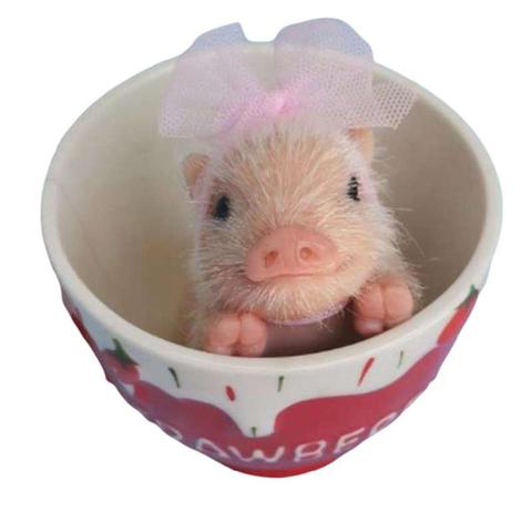 2022 5’’ AVANI DOLL Full Body Silicone Piglet Cute lifelike Piglet Reborn Baby Piglet ► Photo 1/6