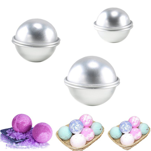 6Pcs DIY Bath Bomb Mold Sphere Round Ball Molds Tool Supplies SP99 ► Photo 1/6