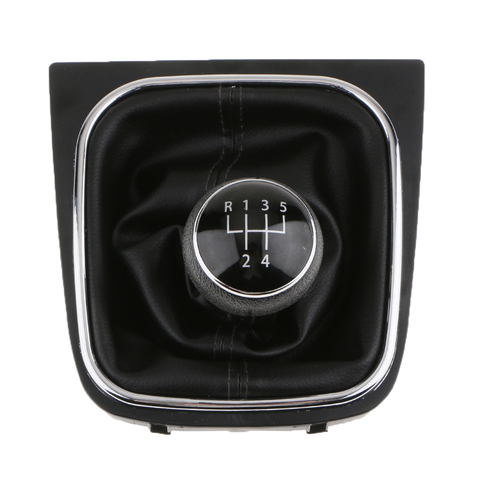 High Quality Manual Gear Shift Knob Shifter Boot for VW Golf MK5 MK6 ► Photo 1/6