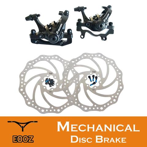 New ZOOM MTB Mountain Bike Road Bicycle Mechanical Alloy Disc Brake Set Two Sides Braking Force DB680 ► Photo 1/5