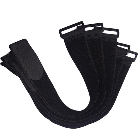 5Pcsx 5cm*40/60/80/100cm Magic cable ties Separable Reverse Nylon Cable Tie  Fastener Hook and Loop Strap Cord Ties Width 50mm ► Photo 1/6
