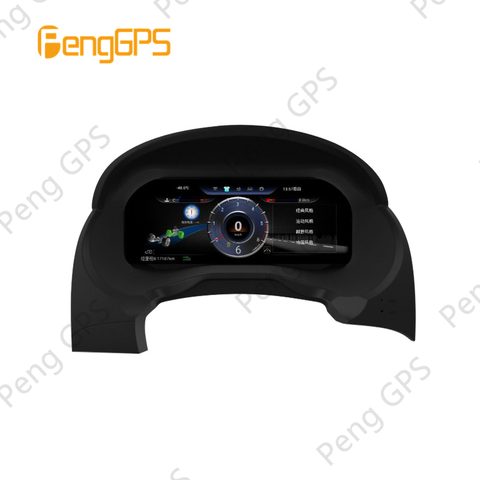 Digital Dashboard for Mitsubishi Pajero 2006-2016 Virtual Cockpit IPS Digital Instrument cluster Speedometer Headunit 12.3 Inch ► Photo 1/6