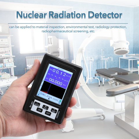 BR-9B Handheld Portable Digital Display Nuclear Field Radiation dosimeter Detector Geiger Counter Type Dosimeter Marble Tester ► Photo 1/6