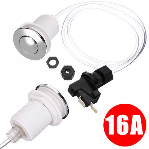 Air Button Switch Kit On Off Push Bath Spa Tubing Kit Air Button Bathroom Switches Accessories ► Photo 1/6