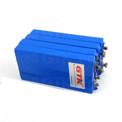 16pcs 3.2v lifepo4 cell 3.2v 10Ah battery 3.2v LIfepo LFP for pack diy power storage 30A high current metal case screw lugs nuts ► Photo 1/3