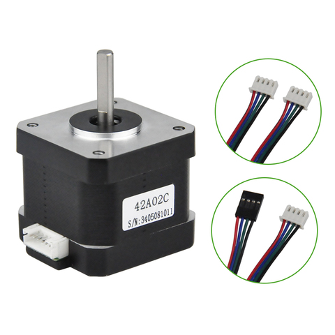 Rtelligent Nema 17 Stepper Motor 38mm 42motor 42BYGH 42N.cm (59.5oz.in) 4 lead stepper motor for 3D Printer Printing CNC XYZ ► Photo 1/5