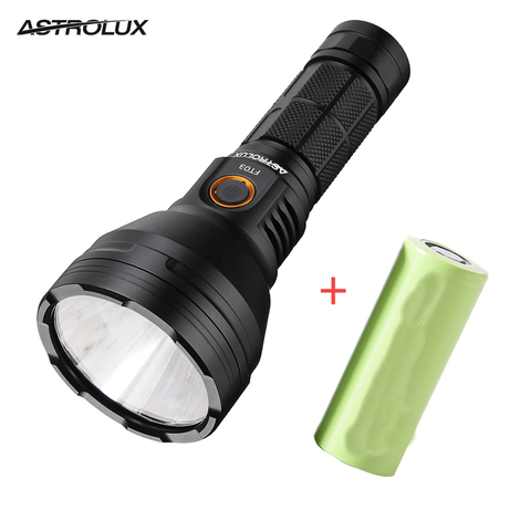 Astrolux FT03 XHP50.2 4300lm 735m NarsilM v1.3 USB-C Rechargeable Flashlight + 1pcs HLY 26650 5000mAh 3.7V 20A 3C Powers Battery ► Photo 1/6